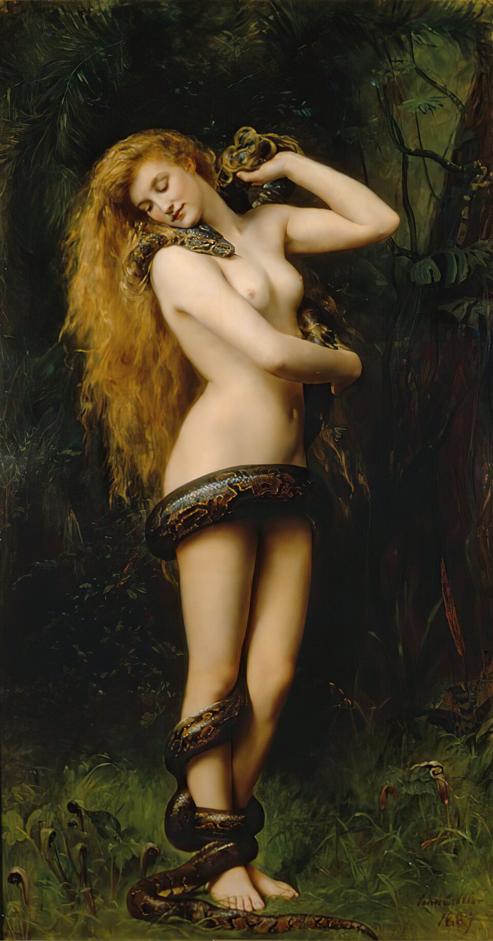 Ilustración histórica de Lilith
