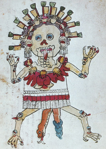 Ilustración histórica de Tzitzimime