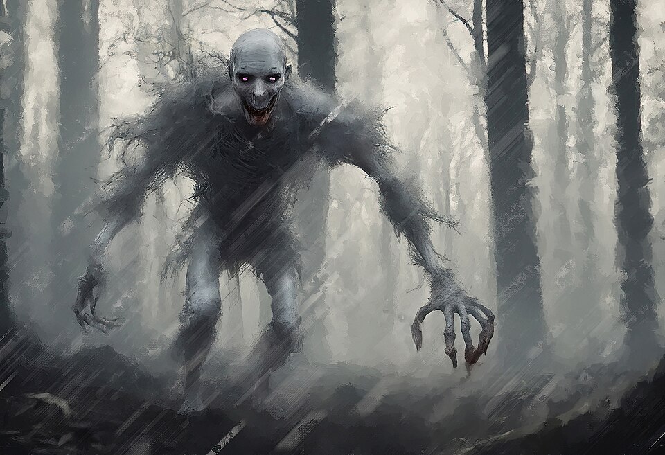 Ilustración histórica de Wendigo